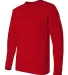 301 2955 Union-Made Long Sleeve T-Shirt in Red side view