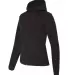 DRI DUCK 9411 Women's Ascent Hooded Soft Shell Jac BLACK side view