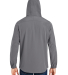 DRI DUCK 5310 Apex Hooded Soft Shell Jacket in Charcoal back view