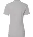 Jerzees 443W Women's Easy Care Double Mesh Ringspu ATHLETIC HEATHER back view