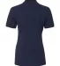 Jerzees 443W Women's Easy Care Double Mesh Ringspu J NAVY back view