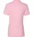 Jerzees 443W Women's Easy Care Double Mesh Ringspu CLASSIC PINK back view