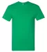 Jerzees 460R Dri-Power® Ringspun T-Shirt IRISH GREEN HTHR front view