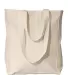 Liberty Bags 8861 10 Ounce Gusseted Cotton Canvas  NATURAL front view