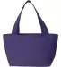 Liberty Bags 8808 Simple and Cool Cooler PURPLE back view