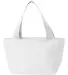 Liberty Bags 8808 Simple and Cool Cooler WHITE back view