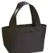 Liberty Bags 8808 Simple and Cool Cooler BLACK front view