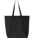 Liberty Bags 8802 Melody Large Tote BLACK back view