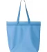 Liberty Bags 8802 Melody Large Tote LIGHT BLUE back view