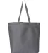 Liberty Bags 8802 Melody Large Tote CHARCOAL back view