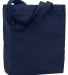 Liberty Bags 9861 Allison Cotton Canvas Tote in Navy front view