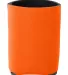 Liberty Bags FT001 Insulated Can Cozy ORANGE back view
