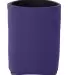 Liberty Bags FT001 Insulated Can Cozy PURPLE back view