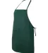 Liberty Bags 5502 Adjustable Neck Loop Apron FOREST GREEN side view