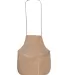 Liberty Bags 5503 Two Pocket Apron LIGHT TAN back view