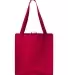 Liberty Bags R3000 Reusable Shopping Bag RED back view