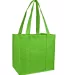 Liberty Bags R3000 Reusable Shopping Bag LIME GREEN side view