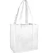 Liberty Bags R3000 Reusable Shopping Bag WHITE side view