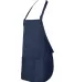 Liberty Bags 5507 Adjustable Neck Strap Three Pock NAVY side view