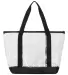 Liberty Bags 7009 Clear Boat Tote BLACK back view