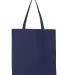 Liberty Bags 8502 BRANSON BARGAIN CANVAS TOTE NAVY back view
