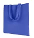 Liberty Bags 8502 BRANSON BARGAIN CANVAS TOTE ROYAL front view