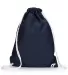 Liberty Bags 8895 Jersey Mesh Drawstring Backpack NAVY front view