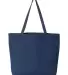 Liberty Bags 8507 Pigment Dyed Premium 12 Ounce To WASHED NAVY back view