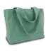 Liberty Bags 8870 Pigment Dyed Premium 12 Ounce Ca in Seafoam green side view