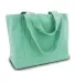 Liberty Bags 8870 Pigment Dyed Premium 12 Ounce Ca SEA GLASS GREEN side view