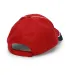 First String Cap in Red/ black/ wht back view
