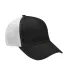 Knockout Cap in Black/ white front view