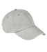 Authentic Pigment AP1920 Distressed 6-Panel Cap in Concrete front view