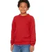 Bella + Canvas 3901Y Youth Sponge Fleece Crewneck Sweatshirt Catalog catalog view