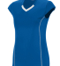 Augusta Sportswear 1218 Women's Blash Jersey in Royal/ white front view