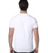 Threadfast Apparel 100A Unisex Ultimate T-Shirt WHITE back view