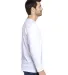 Threadfast Apparel 100LS Unisex Ultimate Long-Slee in White side view