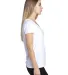Threadfast Apparel 200RV Ladies' Ultimate V-Neck T WHITE side view