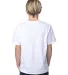 Threadfast Apparel 600A Youth Ultimate T-Shirt WHITE back view