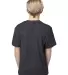 Threadfast Apparel 602A Youth Triblend T-Shirt BLACK TRIBLEND back view