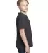 Threadfast Apparel 602A Youth Triblend T-Shirt BLACK TRIBLEND side view