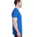 Bayside Apparel 5710 Unisex Triblend T-Shirt in Tri royal blue side view