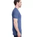 Bayside Apparel 5710 Unisex Triblend T-Shirt in Tri denim side view