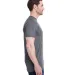 Bayside Apparel 5710 Unisex Triblend T-Shirt in Tri dark grey side view