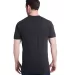Bayside Apparel 5710 Unisex Triblend T-Shirt in Tri black back view