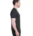 Bayside Apparel 5710 Unisex Triblend T-Shirt in Tri black side view