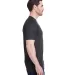 Bayside Apparel 5710 Unisex Triblend T-Shirt in Tri charcoal side view