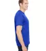 Bayside Apparel 5300 USA-Made Performance Tee in Royal blue side view