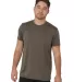 Bayside Apparel 5300 USA-Made Performance Tee in Military green front view