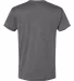 Bayside Apparel 5300 USA-Made Performance Tee in Cationic chrcoal back view